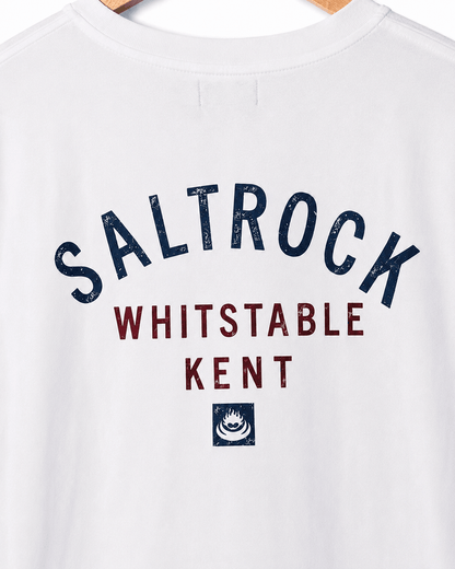 Whitstable Mens Location T-Shirt in White