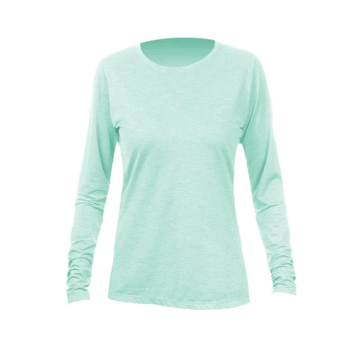 ANETIK WMS Breeze Tech Long Sleeve, seafoam women’s performance rash guard size XS