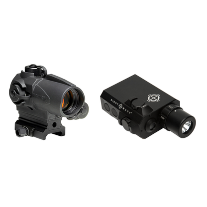 Wolverine CSR + LoPro Mini Combo Flashlight W/ Green Laser