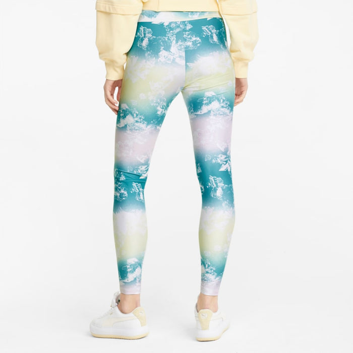 Women PUMA Crystal Galaxy High Legging Porcelain