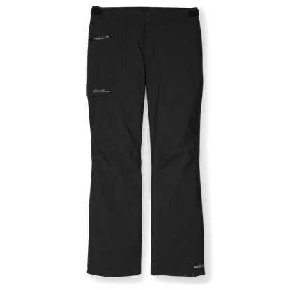 Women's Cloud Cap Stretch Waterproof Rain Pants-Black-Regular-1