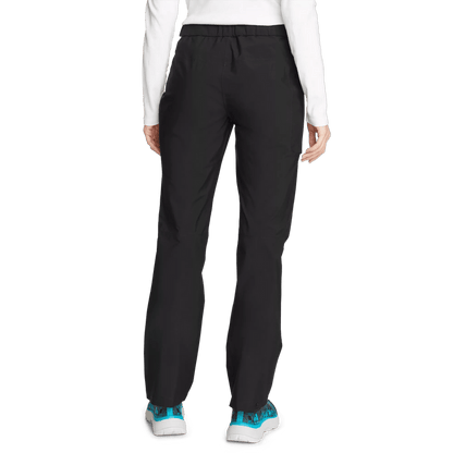 Women's Cloud Cap Stretch Waterproof Rain Pants-Black-Regular-2