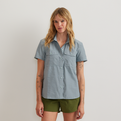 Women's Mountain 3.0 Short-Sleeve Shirt - Print-Brook-Regular-C1