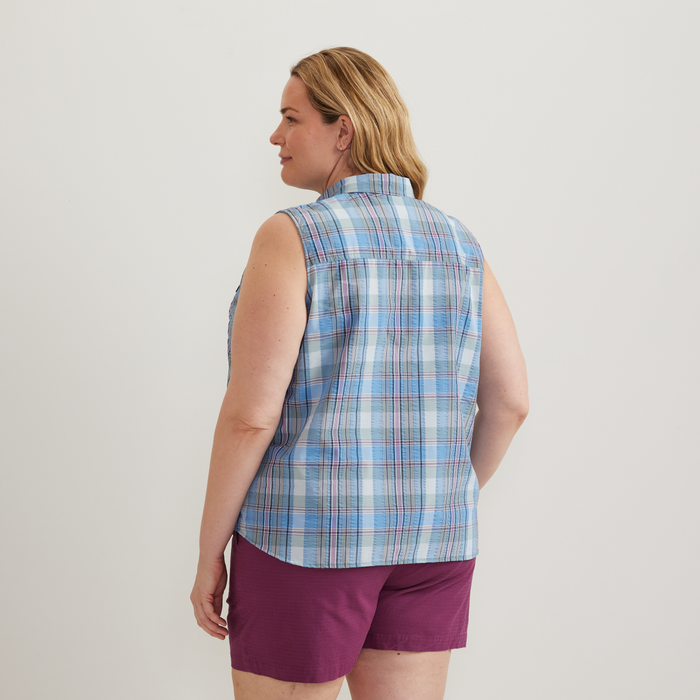 Women's Sleeveless Mountain Shirt 3.0 - Print-Patina-Plus-F1
