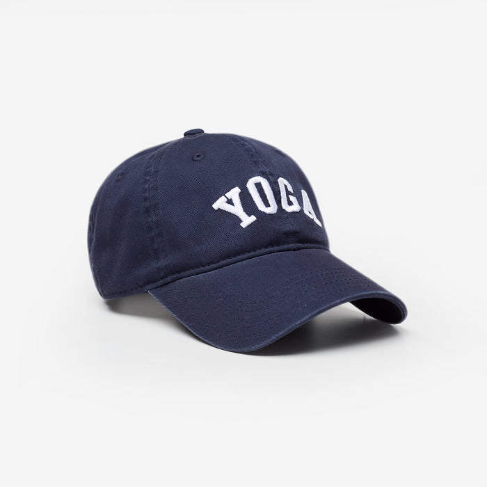 Women's  Navy Yoga Cap  Closure London  Front View