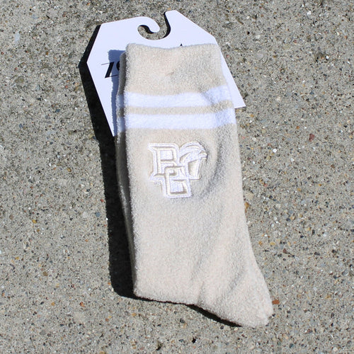 Zoozatz Peekaboo Cream Victory Socks